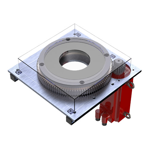 Conception 3D d’une table rotative